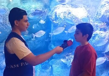 دانش‌آموزخبرنگاران پانا؛ زبان گویای شهرداری در هفته دولت