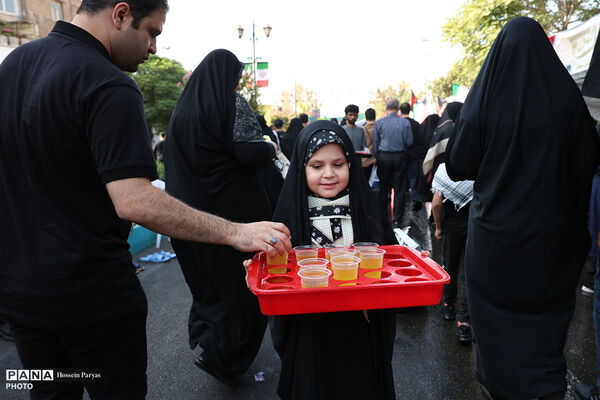 پیاده‌روی جاماندگان اربعین در تهران - 2
