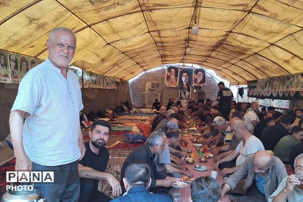  برپایی موکب شهدای شهرستان فیروزکوه در کربلای معلی 