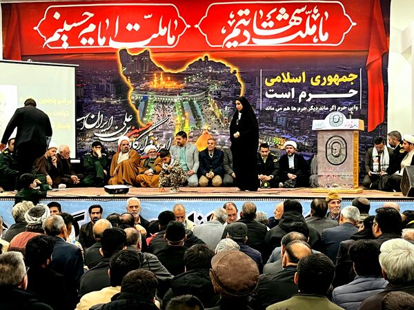 مراسم پنجمین سالگرد شهادت سردار سلیمانی در ناحیه سپاه سملقان