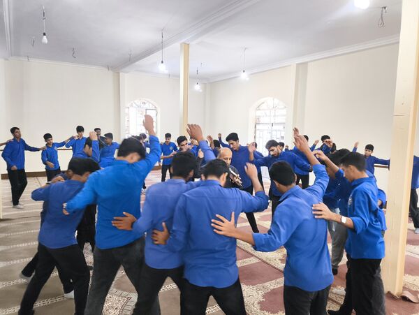 مراسم ایام فاطمیه دوم در مدارس سندرک