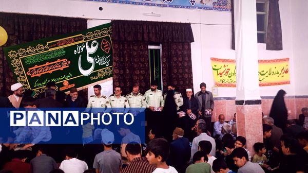 مراسم عید غدیرخم در مسجد جامع شهر تیتکانلو 