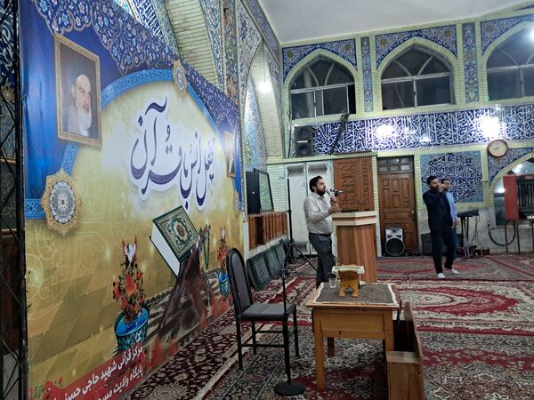 محفل انس با قرآن و میلاد با سعادت امام حسن عسکری( ع) قائمشهر