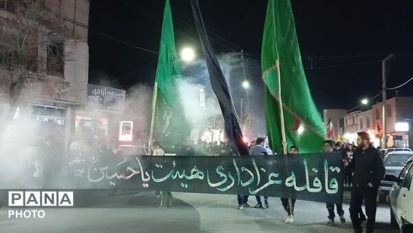 قافله عزاداری شهادت مولا امیرالمؤمنین در شهر بن 
