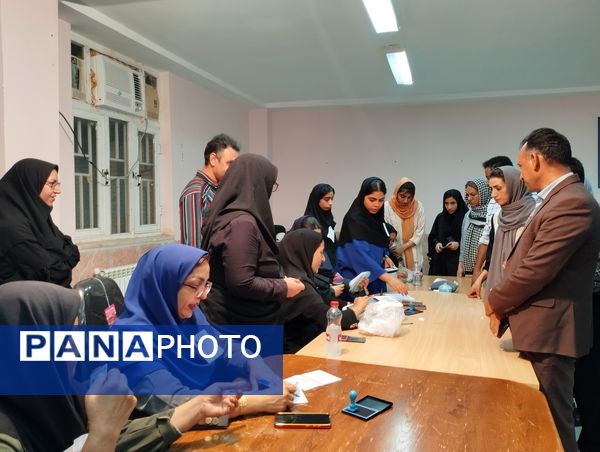 حضور مردم حاجی‌آباد در دور دوم انتخابات ریاست‌جمهوری