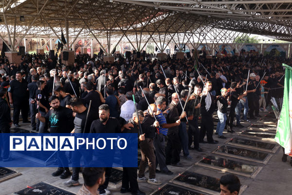 پیاده‌روی جاماندگان اربعین حسینی در تبریز