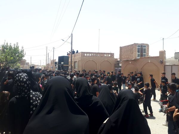 عاشورای حسینی در روستای بزنجرد 