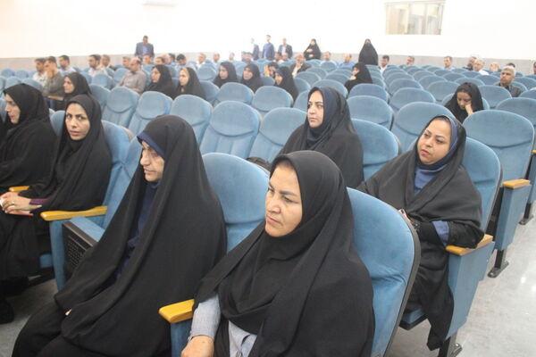 مراسم اولین سالروز شهادت شهدای خدمت در آموزش و پرورش استان بوشهر