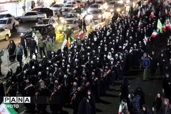 رزمایش دختران «جانفدا ایران» در شهرستان ساوجبلاغ 