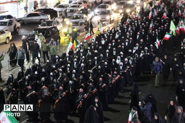 رزمایش دختران «جانفدا ایران» در شهرستان ساوجبلاغ 