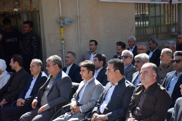 آیین افتتاح مدرسه 2 کلاسه در روستای کانی گل علیا