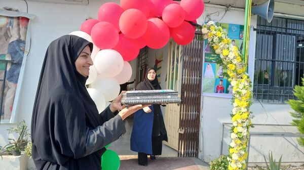 نواختن زنگ مهر و ایثار و مقاومت در دبیرستان نمونه دولتی معرفت