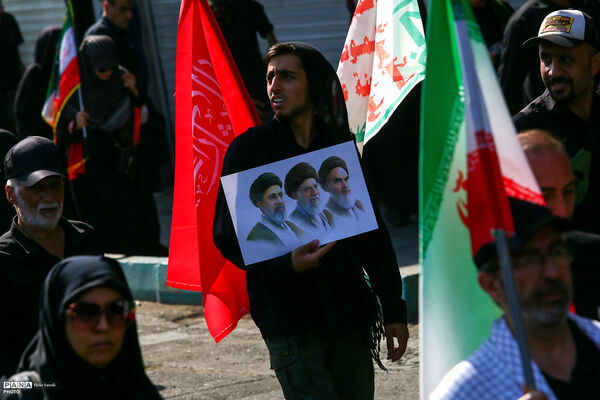 مراسم تشییع پیکر مطهر رهبر شهید انقلاب در تهران - 4