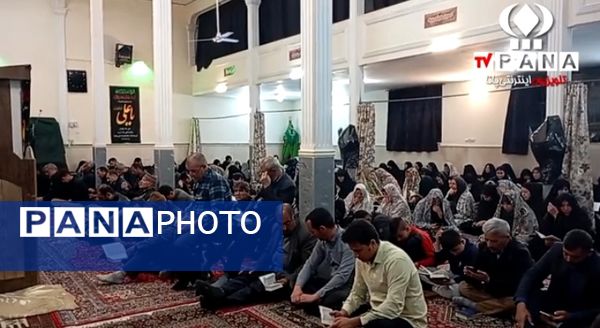 برگزای مراسم شب قدر و نوزدهم ماه رمضان در امامزاده سید حمزه کاشمر