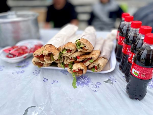 برپایی بازارچه در دبستان معلم آشخانه 