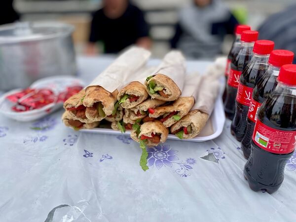 برپایی بازارچه در دبستان معلم آشخانه 