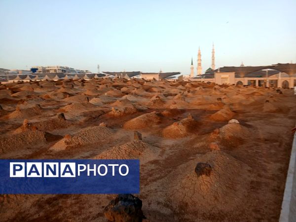 زیارت خبرنگار پانا از قبرستان ائمه بقیع