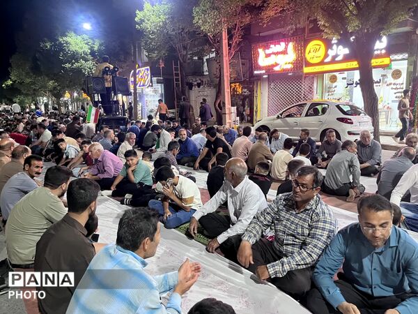 اطعام غدیر در نودوششمین تجمعات مردم ابرکوه