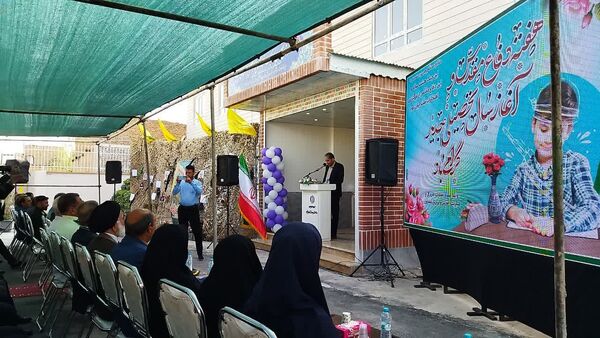 آیین بازگشایی مدارس و افتتاح هنرستان تخصصی مکانیک خودرو برادران در نیشابور 