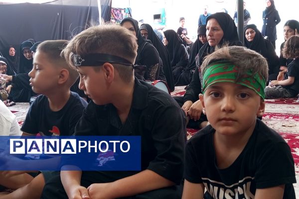 سوگواری سیدالشهدا در دبستان تربیت نصیر شهر