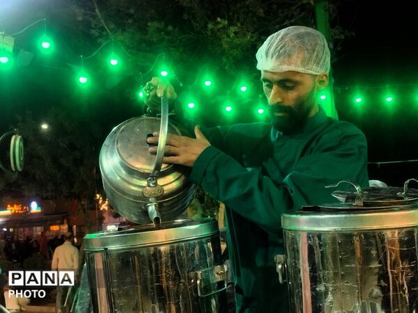 فعالیت چایخانه حضرت زهرا مسجد جامع شهرستان نیشابور در قاب پانا 