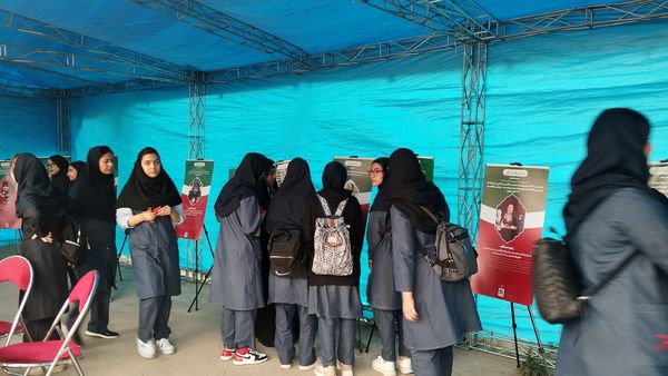 اردوی آمادگی دفاعی مدارس متوسطه دوم در کانون شهید سبحانی کرج 