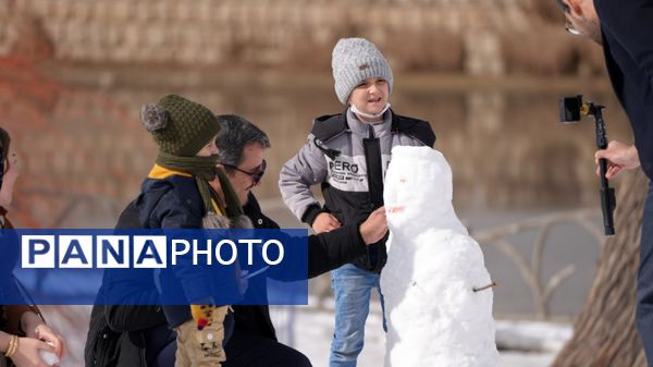 جشنواره آدم برفی در ارومیه