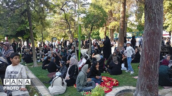 برگزاری عید غدیر در پارک چمران شهرستان ملایر