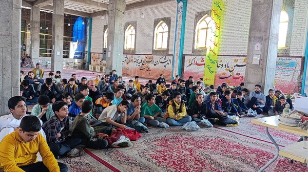 اعتکاف در مسجد جامع شهرستان نیشابور 