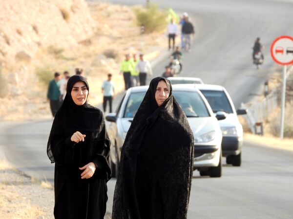 پیاده‌روی جاماندگان اربعین در فراشبند