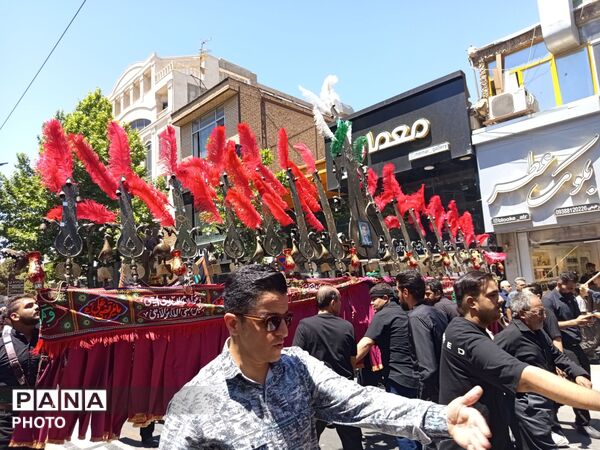 مراسم عزاداری هفتمین روز محرم حسینی به یاد شش ماهه کربلا