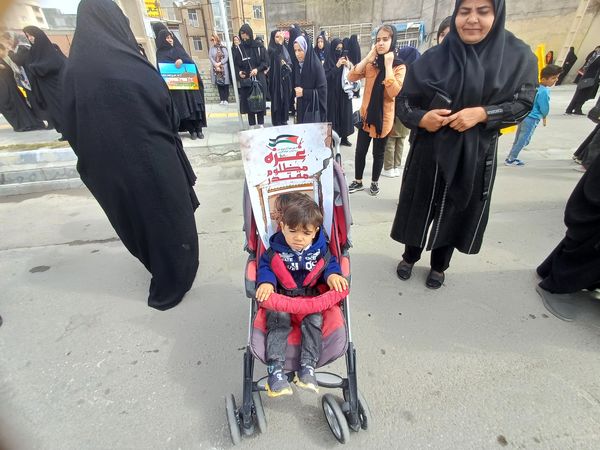 راهپیمایی روز جهانی قدس در شهرستان شیروان 