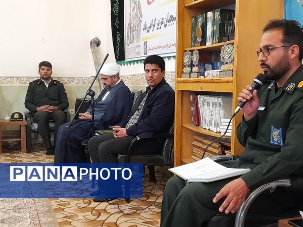 مراسم گرامیداشت هفته بسیج در شهر قاضی