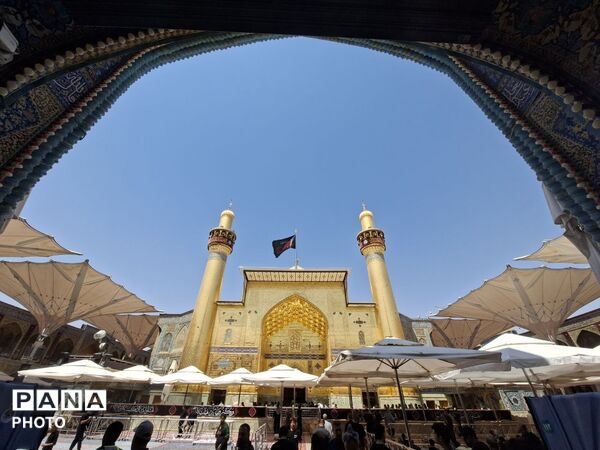ایوان نجف از قاب پانا