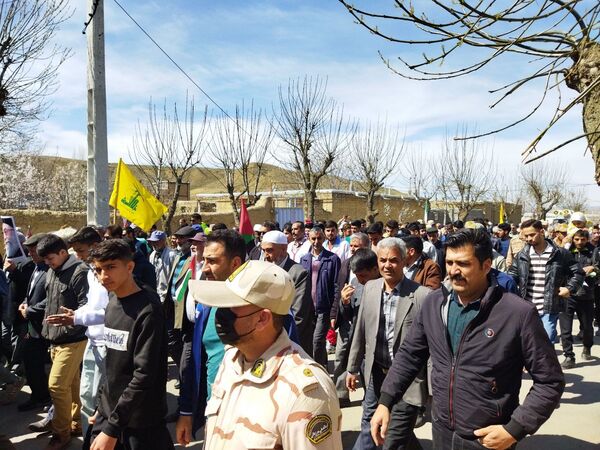 راهپیمایی روز جهانی قدس در شهر راز