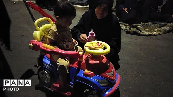 حماسه سازی مردم نیشابور در حسینیه امام خمینی (ره)