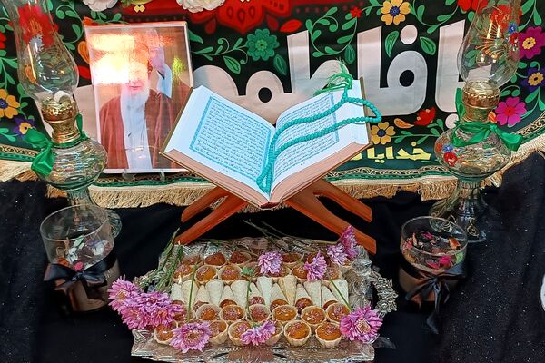 افتتاحیه هیئت فاطمه الزهرا در مکتب فاطمی دبستان دانش