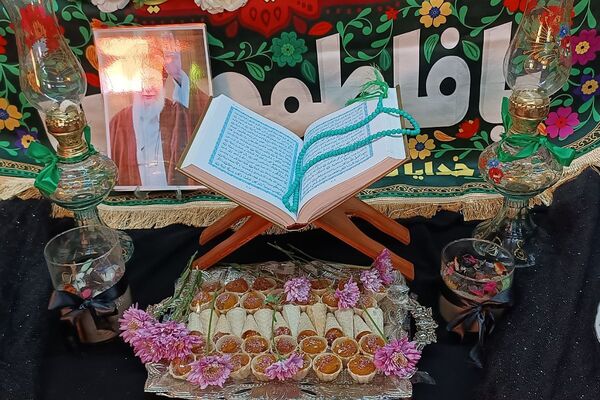 افتتاحیه هیئت فاطمه الزهرا در مکتب فاطمی دبستان دانش