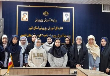 دومین جلسه کارگاه آموزشی دانش‌آموزخبرنگاران پانا ناحیه 2 کرج و فردیس