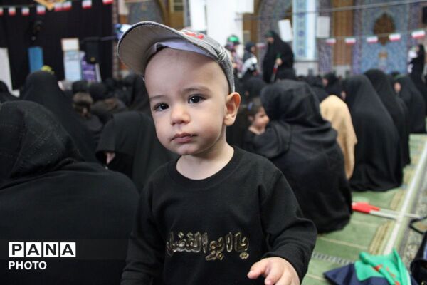 مراسم شیرخوارگان حسینی در منطقه پردیس