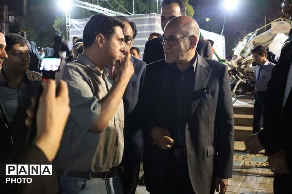  بازدید مدیرکل آموزش و پرورش استان از موکب دانش‌آموزان سمپاد 