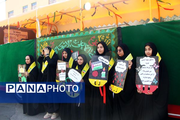 برپایی موکب عشاق الحسین در استان یزد