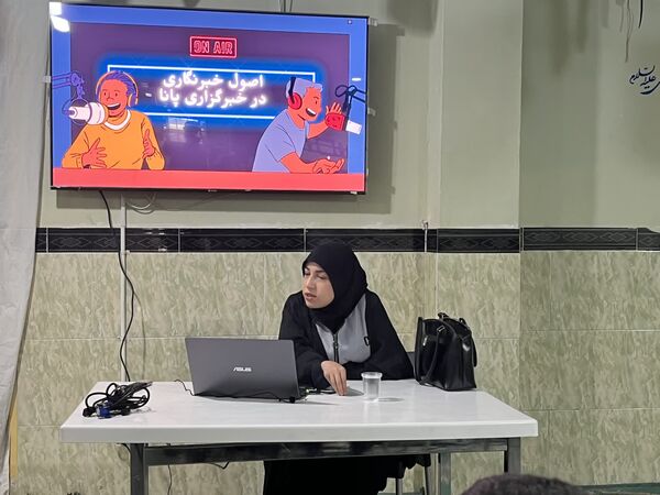آموزش اصول خبرنگاری پانا در کارگاه 2 روزه در شهرستان خنداب
