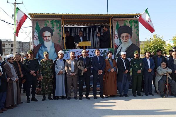 راهپیمایی پر شور ۲۲ بهمن در سرپل ذهاب 