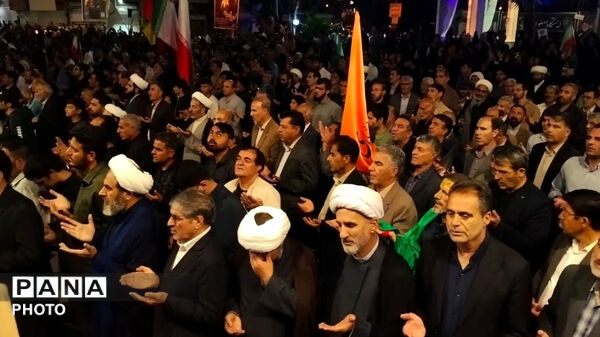 کوهدشت پرچمدار ولایت، اقتدار و صلابت،هفتادوچهارمین قرار شبانه