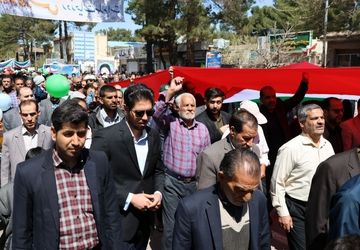 راهپیمایی روز قدس در گناباد