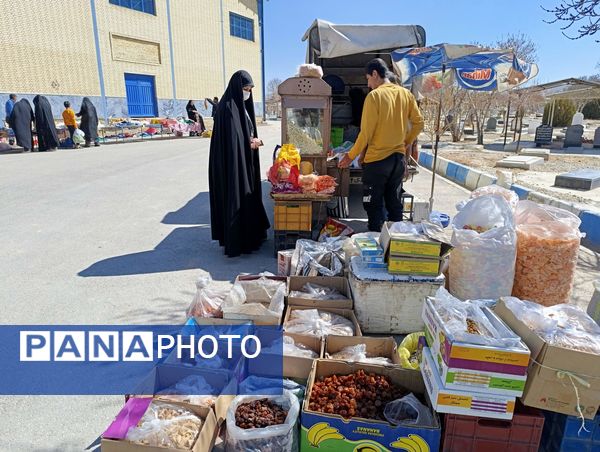 بازار شهر سفیددشت در آستانه عید نوروز