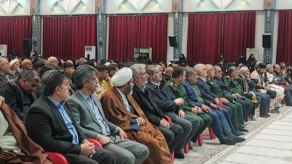وداع با پیکر مقدس شهید مرزبان