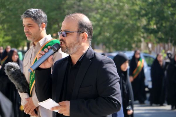 پیاده‌روی نمادین به‌مناسبت شهادت امام رضا (ع) در صفادشت