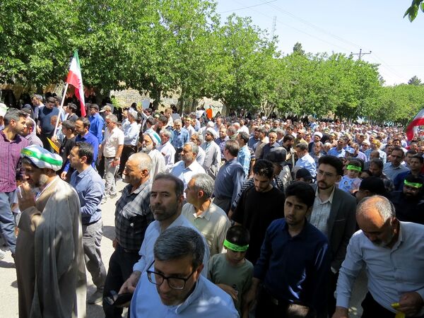 برگزاری راهپیمایی جمعه‌های خشم در بجنورد